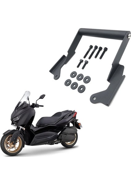 Motosiklet Gezinti Bracket Cep Telefonu Gps Plaka Braket Telefon Tutucu Yamaha XMAX300 Xmax 300 2018-2022 (Yurt Dışından) modelleri