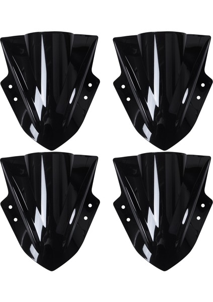 Kawasaki Ninja Için 4x Motosiklet Ön Cam Çift Kabarcık 300 EX300 2013 2014 2015 2016 2017 (Yurt Dışından)