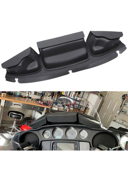 Ön Cam Bag Üç Cep Batwing 2014-2022 Için Touring Electra Glide Street Glide Tri Glide (Yurt Dışından) fiyatları