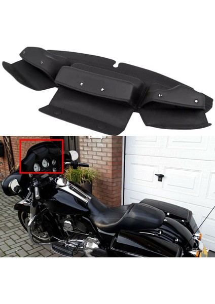 Ön Cam Bag Üç Cep Batwing 2014-2022 Için Touring Electra Glide Street Glide Tri Glide (Yurt Dışından) fırsatları