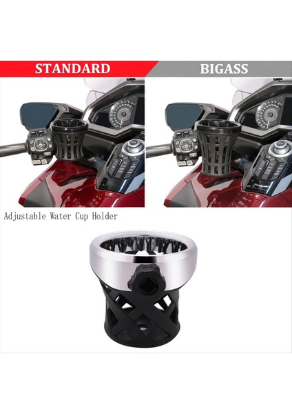 Motosiklet Kupası Tutucu Içecek Tutucu Honda Goldwing Için Ayarlanabilir Su Kupası Tutucu 1800 GL1800 2018-2020 (Yurt Dışından) modelleri