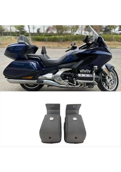 1pair Motosiklet Depolama Torbaları Honda Goldwing Için Yan Cep (Yurt Dışından) fiyatları