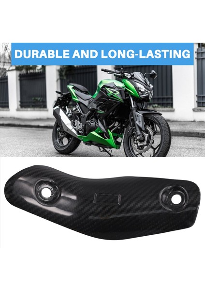 Motosiklet Egzoz Ön Bağlantı Borusu Karbon Fiber Isı Kalkanı Kawasaki Ninja Zx-4r Zx-4rr ZX4R ZX4RR (Yurt Dışından) indirimleri