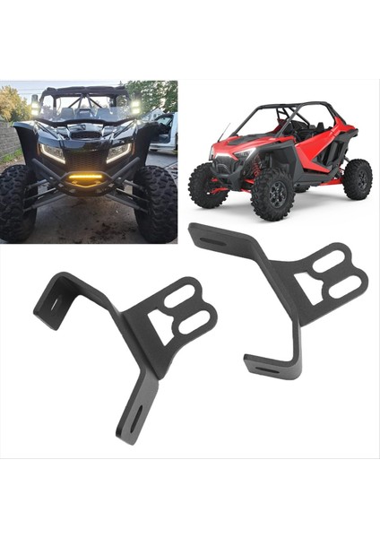 Utv Önlük Yan Sütun Rulo Montaj Braketi LED Iş Işığı Sis Lamba Tutucu Polaris Rzr Xp 1000 900 2014-2022 (Yurt Dışından) modelleri
