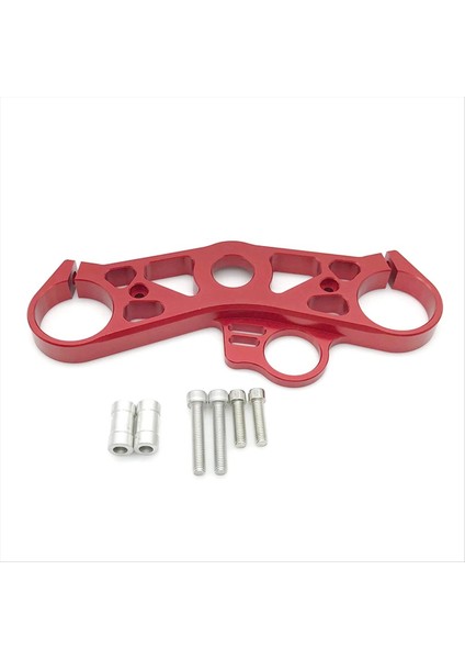 Yamaha Yzf R6 Yzfr6 2008- 2016 Motosiklet Ön Çatal Indirme Üçlü Ağacı Üç Üst Kelepçesi Erkek Aksesuarları Kırmızı (Yurt Dışından) modelleri