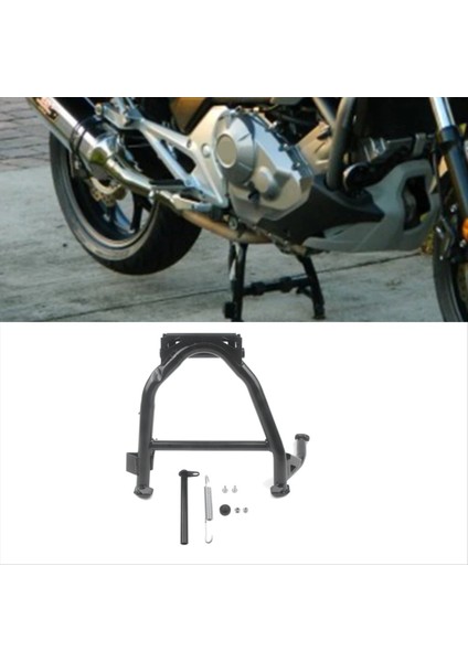 Motosiklet Orta Merkezi Kickstand Motosiklet Kaldırma Destek Braketi Ayak Kick Standı Honda NC750X 2012-2018 (Yurt Dışından) fırsatları