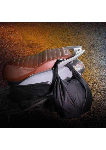 Motosiklet Kask Torbası Su Geçirmez Kombinasyon Kilit Anti-Hırsızlık Bagaj Depolama Çantası Taşınabilir Seyahat Ekipmanları Çantası (Yurt Dışından) indirimleri