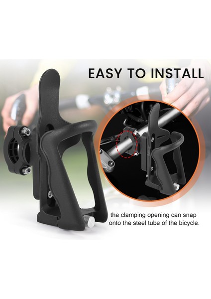 Motosiklet Kupası Tutucu Içecek Tutucu Döndürme Gi Bisiklet Su Bardağı Tutucu Motosiklet Şişesi Kafes Evrensel (Yurt Dışından) indirimleri