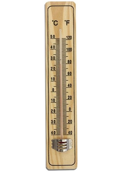 5 Adet Orta Boy Ahşap Termometre Cam Termometre ve Ev Termometresi (Yurt Dışından) fiyatları