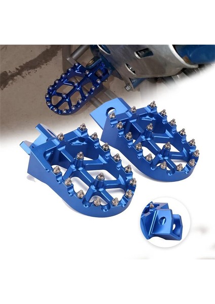 Footpeg Ayak Mandalları Yamaha Için Peda Dinlenir Yamaha YZ80 YZ125 YZ250 YZ500 WR200 WR250 WR500 Honda XR350 Motosiklet Ayak Çarşamba Siyah (Yurt Dışından) fiyatları