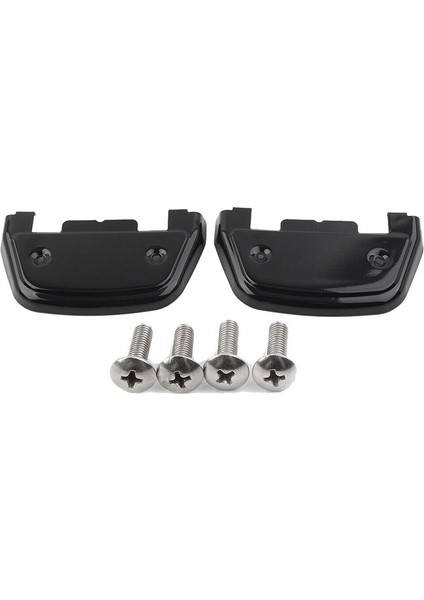 Harley Electra Glide Street Glide Yolu Ultra Softail Siyah D Şeklinde Ayak Kapağı Için Motosiklet Yolcu Ayakkabı Kapakları (Yurt Dışından) indirimleri