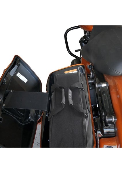 Motosiklet Saddle Bag Bagaj Raf Saddlebag Harley Touring Road King Electra Street Glide Ultra Tour 1993-2018 (Yurt Dışından) modelleri