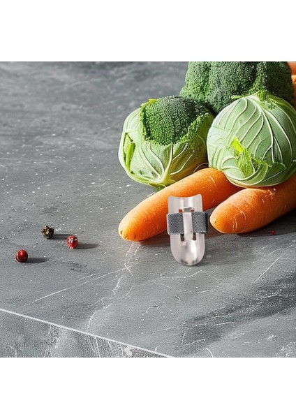 10PCS Parmak Koruyucular Gıdaları Kesmek Için Parmak Korumaları Çok Fonksiyonlu Paslanmaz Çelik Parmak El Koruyucusu Aletler (Yurt Dışından) indirimleri