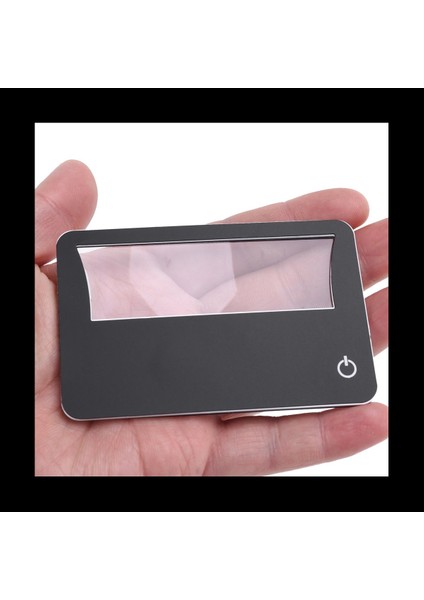 Kredi Kartı Boyutu Işıklı 3x Büyüteç Paketi 6 Büyüteç Içerir Okuma Için Her Büyüteç 3x Lens Vardır (Yurt Dışından) indirimleri