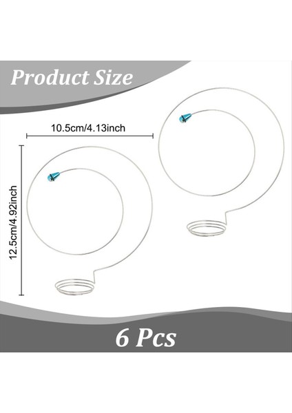 6 Adet Büyüteç Loupe Tutucu Gözlemcileri Kuyumcular Loupe Lens Kafa Bandı Loupe Kordon Tutucular Paslanmaz Çelik Tel (Yurt Dışından) fiyatları