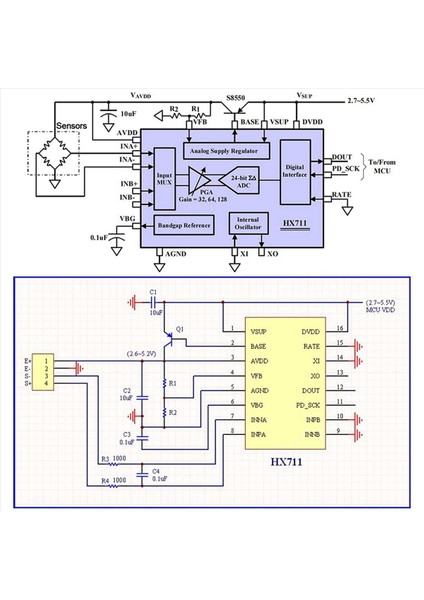 3x Dijital Yük Hücre Ağırlığı Sensörü-4 Setler 1kg Yük Hücre HX711 Ad Tartım Amplifikatör Modülü Basınç Sensörü Hücre Amplifikatörü (Yurt Dışından) fırsatları