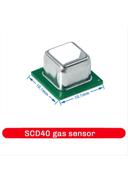 SCD40 Gaz Sensörü Modülü Bir Sensör I2C Iletişiminde Co2 Karbondioksit Sıcaklığını ve Nemini Algılar (Yurt Dışından) fiyatları