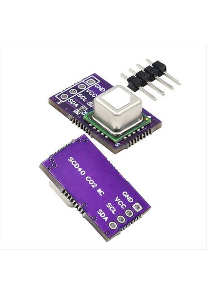 SCD40 Gaz Sensörü Modülü Bir Sensör I2C Iletişiminde Co2 Karbondioksit Sıcaklığını ve Nemini Algılar (Yurt Dışından) modelleri