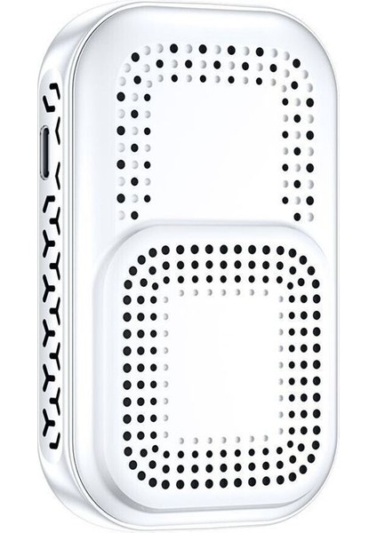 5 Hava Kalitesi Dedektörü Yarıiletken Sensörleri Hcho Tvoc Co2 Sıcaklık Nem Test Cihazı Hava Monitörü Siyah (Yurt Dışından)