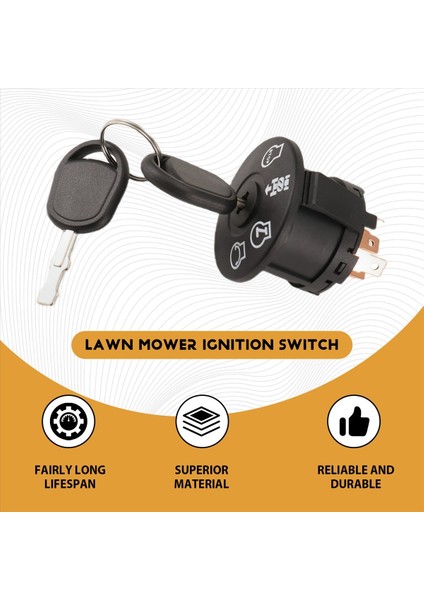 Kontak Anahtarı 4 Binicilik Için Anahtar ile Konum Çim Biçme Traktör 193350 532193350 (Yurt Dışından) fırsatları