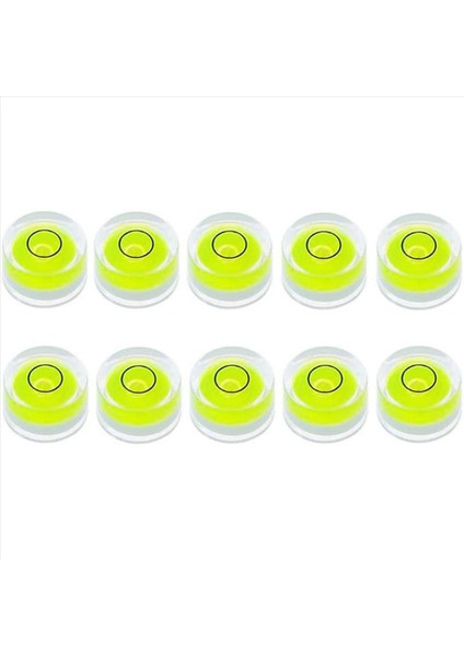 30PCS Mini Kabarcık Ruhu Seviyesi 10X6MM Dairesel Bullseye Kabarcık Seviyeleri Tipne Tipod Teleskop 10X6MM Yapısal Olmayan (Yurt Dışından) fiyatları