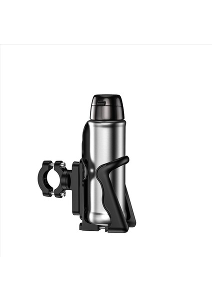 2x Motosiklet Kupası Tutucu Içecek Tutucu Döndürme Gi Bisikleti Su Kupası Tutucu Motosiklet Şişesi Kafesi Evrensel (Yurt Dışından)