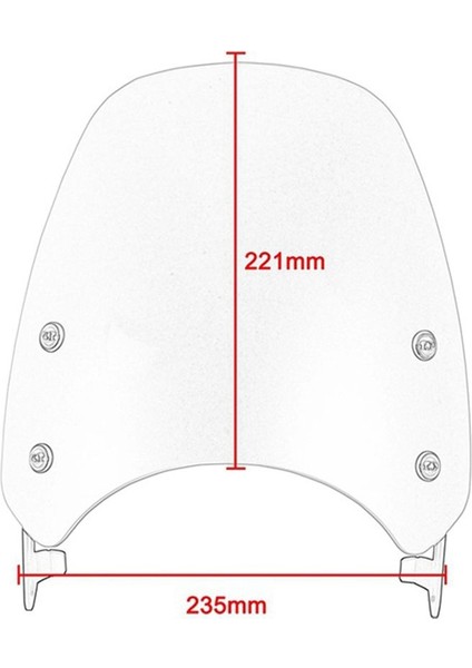 Triumph Hız Ikiz 1200 2019 2020 Için Motosiklet Ön Cam Için (Yurt Dışından) fiyatları