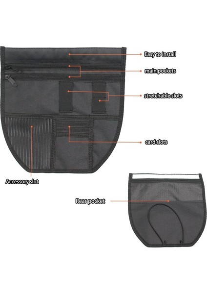 Yamaha Nmax Için 155 V1/v2 Motosiklet Scooter Koltuk Torbası Koltuk Organizatör Belgesi Küçük Nesne Depolama Çantası (Yurt Dışından) modelleri