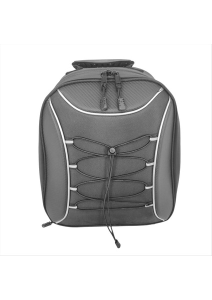 Motosiklet Arka Koltuklu Çanta Çanta Bagaj Sırt Çantası 30L Genişletilebilir Büyük Kapasite Mağaza Bagaj Kamera-Helmet (Yurt Dışından) indirimleri