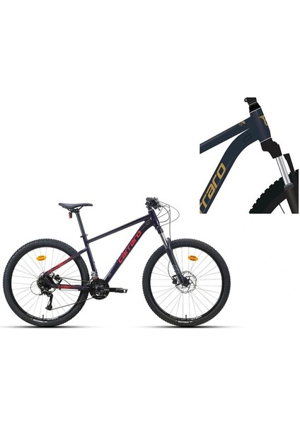 Crx 724 Erkek Dağ Bisikleti 360H Hd 27.5 Jant 24 Vites Parıltılı Lacivert Bronz