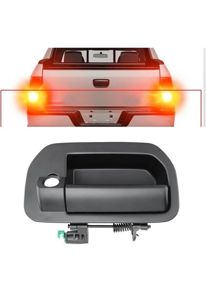 74810-SJC-A21ZK Araba Bagaj Kapağı Tutamak Çeliği Honda Ridgeline Için Kamera Deliği ile 2010-2014 Arka Kapı Kapı Kolu Kapağı (Yurt Dışından) modelleri