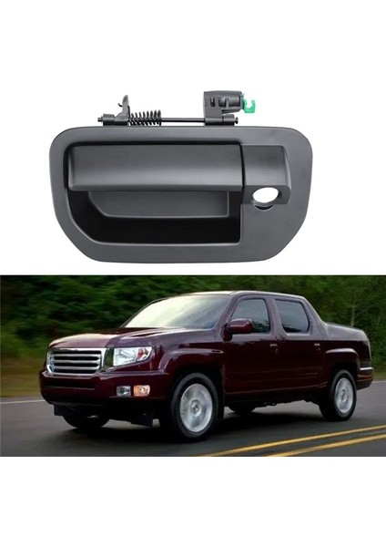 74810-SJC-A21ZK Araba Bagaj Kapağı Tutamak Çeliği Honda Ridgeline Için Kamera Deliği ile 2010-2014 Arka Kapı Kapı Kolu Kapağı (Yurt Dışından) indirimleri