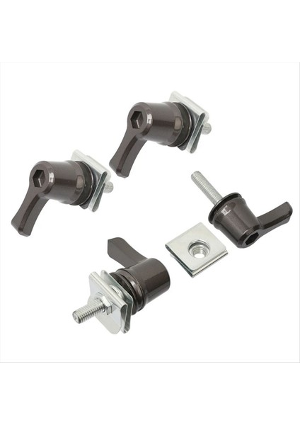 Motosiklet Saddlebag Kol Kilit Cıvataları ve Fındık Kiti Harley Touring Dyna Cvo Yolu Glide Breakout Deluxe (Yurt Dışından) fırsatları