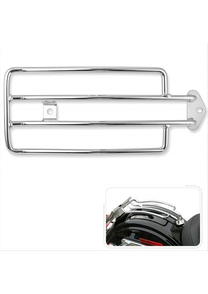 Motosiklet Bagaj Rafı Destek Rafına Uygun Harley Xl Sportsers Için Arka Solo Koltuk Kromu 883 XL1200 1985-2003 (Yurt Dışından) fiyatları