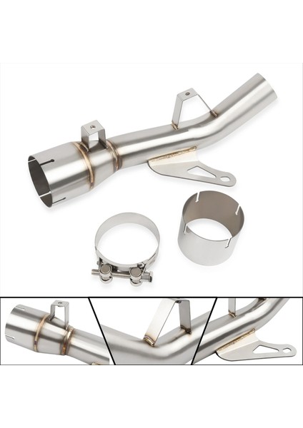 Kayma Kawasaki Z900 2017 2018 2019 2020 2021 Motosiklet Egzoz Susturucu Orta Bağlantı Borusu Arayüzü Motosiklet Egzoz (Yurt Dışından) modelleri