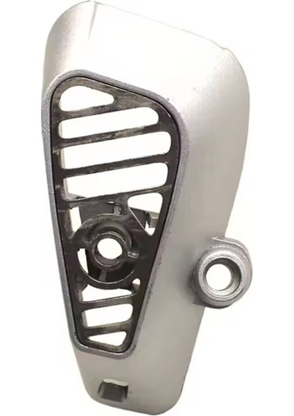 Motosiklet Egzoz Borusu Dekoratif Kapak Dekoratör Egzoz Portu Koruyucu Kapak Cfmoto 450MT 450 mt CF450MT Gümüş (Yurt Dışından)