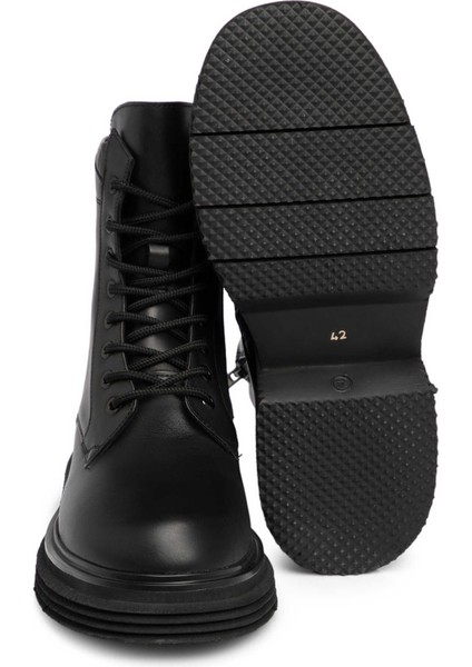 Siyah Hakiki Deri Erkek Casual Bot - E24K1BT57063-A23 fırsatları