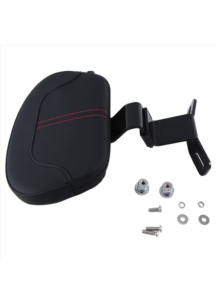 Harley Glide 09-23 Kırmızı Hat Için Backrest Yastık Motosiklet Malzemeleri (Yurt Dışından)