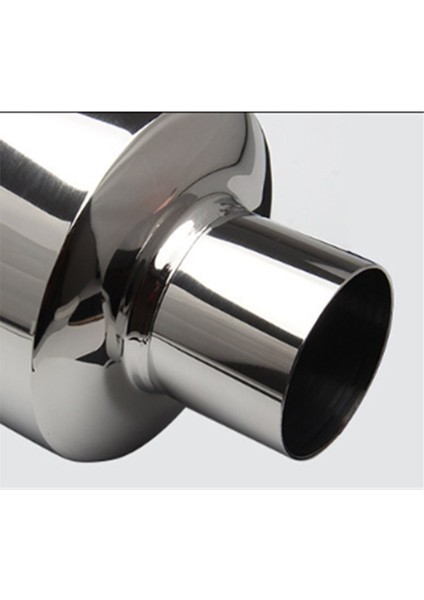 Paslanmaz Çelik Araba Egzoz Borusu Düz Davul Susturucu Uç Borusu Yüksek Evrensel 63MM Çıkış 89MM Uzunluk 370MM A (Yurt Dışından) fırsatları