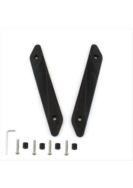 Motosiklet Ön Cam Braketi Zontes 125M 350D 150D 350M 150M Siyah Için Parça Aksesuarları Kapsar (Yurt Dışından)