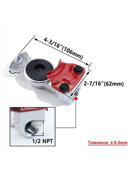 4x Evrensel Gladhand Acil Durum ve Servis Fren Hava Hortum Kuplaj Konnektörleri Eller Parçaları (Yurt Dışından) fiyatları