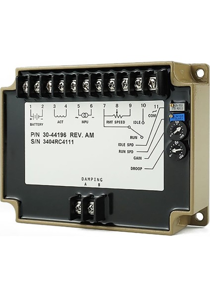 3044196 Jeneratör Hız Kontrol Ünitesi Motor Hız Denetleyicisi Vali 30-44196 (Yurt Dışından) fırsatları