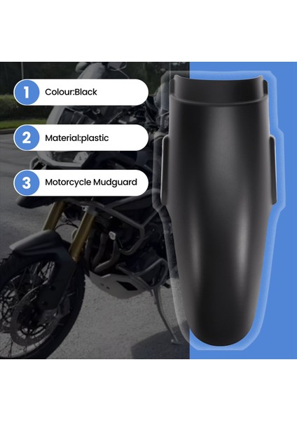 Motosiklet Ön Çamurluk Çamurluk Extender Splash Guard Uzantısı Tiger 1200 Ralli Pro Ralli Explor 2022-2024 (Yurt Dışından) indirimleri