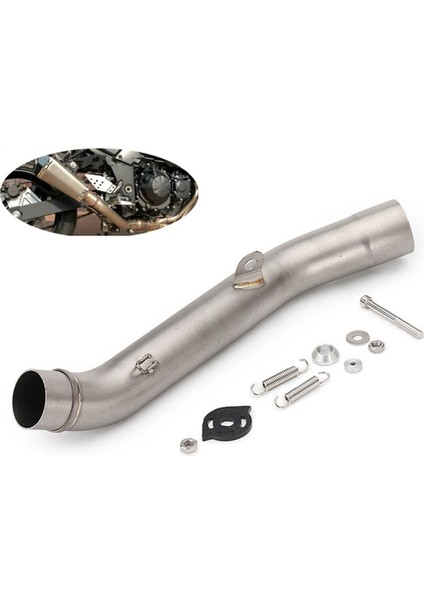 Kawasakı Z800 Z 800 2013 - 2016 Yıl 51MM Motosiklet Egzoz Susturucu Bağlantısı Orta Tüp Bağlantısına Uyar (Yurt Dışından) fiyatları