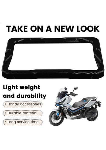 Motosiklet Modifiye Enstrüman Koruma Çerçevesi Zontes 368G Ekran Dekoratif Kabuk Ekranı Koruyucu Kapak Siyah (Yurt Dışından) indirimleri