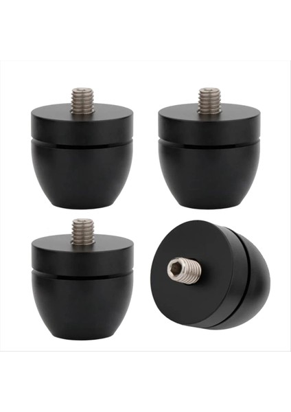 4 Pcs Hıfı Ses Hoparlörleri Amplifikatör Şasi Fe Ballık Şok Amberik Ayak Pedi Ayakları Temel Çivi Çivi M8 Vida ile Standlar (Yurt Dışından)