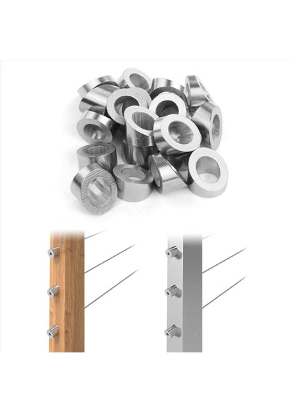 80 Paket 3/8ın Paslanmaz Çelik Kablo Korkuluk Kiti Açı Eğimli Yıkayıcı 25 30 35 Derece Güverte Merdiven Korkuluk Sistemi (Yurt Dışından) modelleri