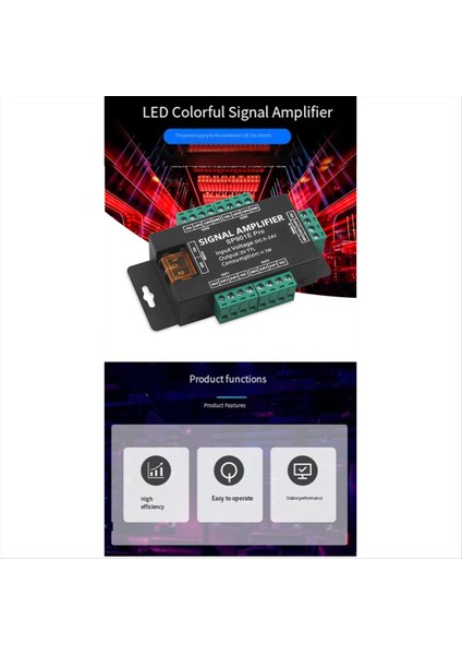 SP901E Pro Spı Sinyal Amplifikatörü DC5V-24V Pixels Ic WS2811 WS2812B 2812 LED Şerit Işığı Için Sinyal Dimmer (Yurt Dışından) fiyatları