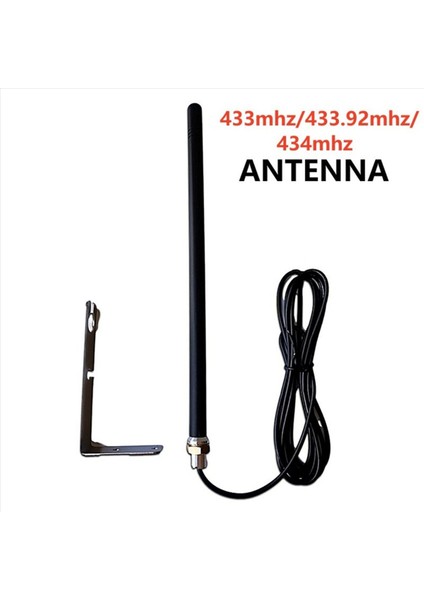 2x Evrensel 433 Mhz Kablo Anten Kapı Garaj Radyo Sinyal Güçlendirici Tekrarlayıcı Açık Su Geçirmez Kapı Kontrol Anteni (Yurt Dışından) fiyatları