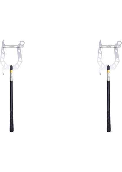 2x Dock Kanca Çok Amaçlı Teleskopik Tekne Kanca Uzun Mesafe Geçirici Bağlama Halatı Kablo Tel Kılavuz Olta Aracı (Yurt Dışından)